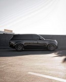 Land Rover Range Rover murdered-out on RDB Wheels