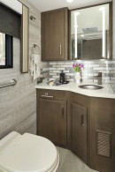 2022 New Aire Luxury Motor Coach Bathroom