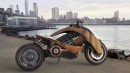 The Newron EV-1 electric motorcycle, 12 of which will be delivered in 2020
