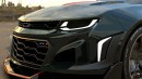 2024 Chevy Camaro ZL1 CGI new generation by Evrim Ozgun