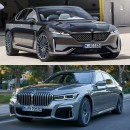 2023 BMW 7 Series alternative design language rendering