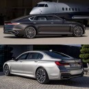 2023 BMW 7 Series alternative design language rendering