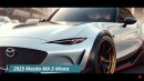 Mazda MX-5 Miata rendering by REC Trends