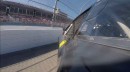 NASCAR race car crash tested by AB Dynamics' driving robots