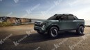 Renault Duster Oroch CGI new generation by KDesign AG