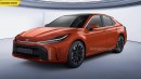 Toyota Corolla Sedan CGI new generation by Digimods DESIGN