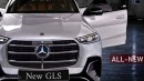 Mercedes-Benz GLS rendering by AutoYa