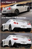 2016 Nissan GT-R rendering