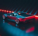 Next-Generation Tesla Model S rendered