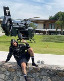 Neymar and Batmobile Helicopter