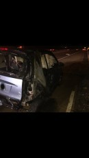 Smart ForTwo vehicle fire