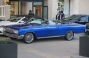 Nick Young Seen Driving His 1962 Chevy Impala He Got from Iggzy Azelea