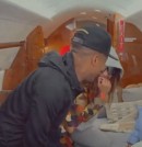 Nicki Minaj and Kenneth Petty on Gulfstream IV
