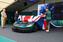 Nico Hulkenberg at the Aston Martin Valhalla Unveiling