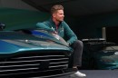Nico Hulkenberg at the Aston Martin Valhalla Unveiling
