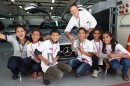 Mercedes-Benz AMG Petronas Team at 2013 Indian Grand Prix