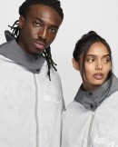The Nike Metamorph Poncho turns into a camping tent or a sunshade, "adapting" to the environment