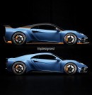 2022 Noble M500 track focused rendering by spdesignsest