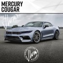 Mercury Cougar rendering by jlord8