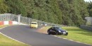 Nissan 350Z Nurburgring near crash