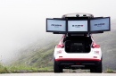 Nissan 370Z Nismo Races Extreme BASE Jumper in Swiss Alps