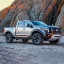 2022 Nissan Frontier gets rugged futuristic 2016 Titan Warrior Concept makeover by jlord8 on Instagram