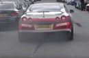Nissan GT-R Blows Gearbox during Launch Control
