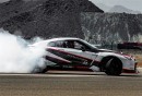 Nissan GT-R performing World's Fastest Drift