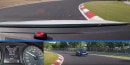 Nissan GT-R Chases Insane Leon Cupra on Nurburgring