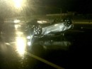 Nissan GT-R crash