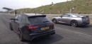 Nissan GT-R Drag Races Audi RS6