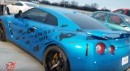 Nissan GT-R Drag Races Dodge Demon
