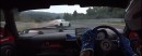 Nissan GT-R Driver Nearly Crashes on Nurburgring