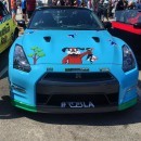 Nissan GT-R Gets Duck Hunt Wrap for Goldrush Rally