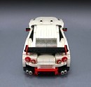 Nissan GT-R Nismo Lego model