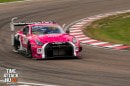 Nissan GT-R with extreme exhaust racing in Sweden