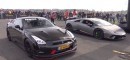 Nissan GT-R vs. Lamborghini Huracan Performante Drag Race