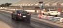Nissan GT-R vs Honda sleeper drag race
