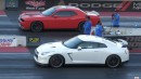Nissan GT-R vs. Dodge Challenger Hellcat