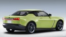 Nissan IDx Concept reimagined as electric Datsun 510 revival by Theo Throttle