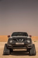Nissan Juke Nismo RS with Tracks Takes on Abu Dhabi Desert