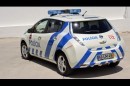 Nissan Leaf Cop Car