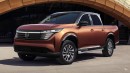Nissan Pathfinder Concept as D42 Frontier rendering by Theottle