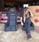 Nissan Silvia S13 "Pink Power" and owner Nikky Jacobs