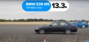 Nissan Skyline GT-R Challenges BMW M5 Over the 1/4-Mile, Godzilla's Hopes Not Looking Good