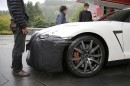 2016 Nissan GT-R test car spied