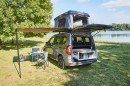 Nissan Townstar EV with camping features