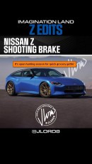 Nissan Z Shooting Brake rendering by jlord8