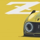 Next-Generation Nissan 370Z EV rendering