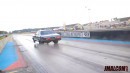 Nitrous Coupe Performance built Chevy Malibu drags Oldsmobile Cutlass Supreme on Jmalcom2004